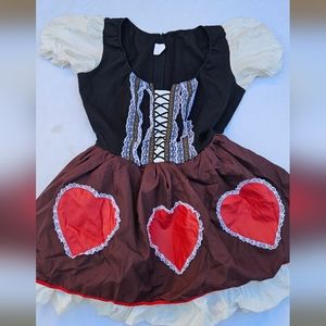 Bavarian Brew Girl Heart Dress Costume for Halloween